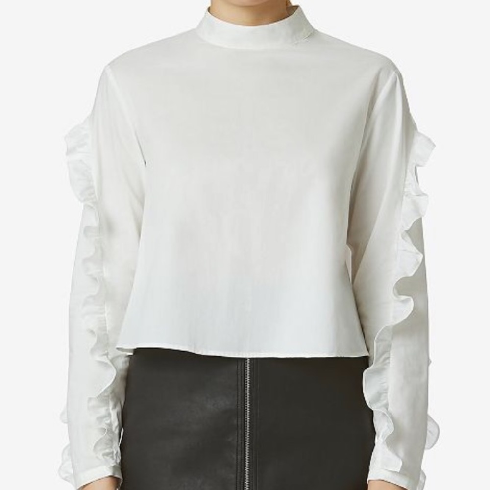 Aced Les Filles ruffle blouse